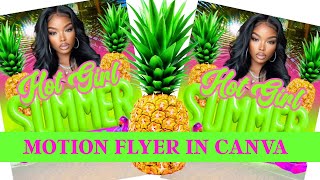 Famous Summer Motion Flyer In Canva✨ Profile