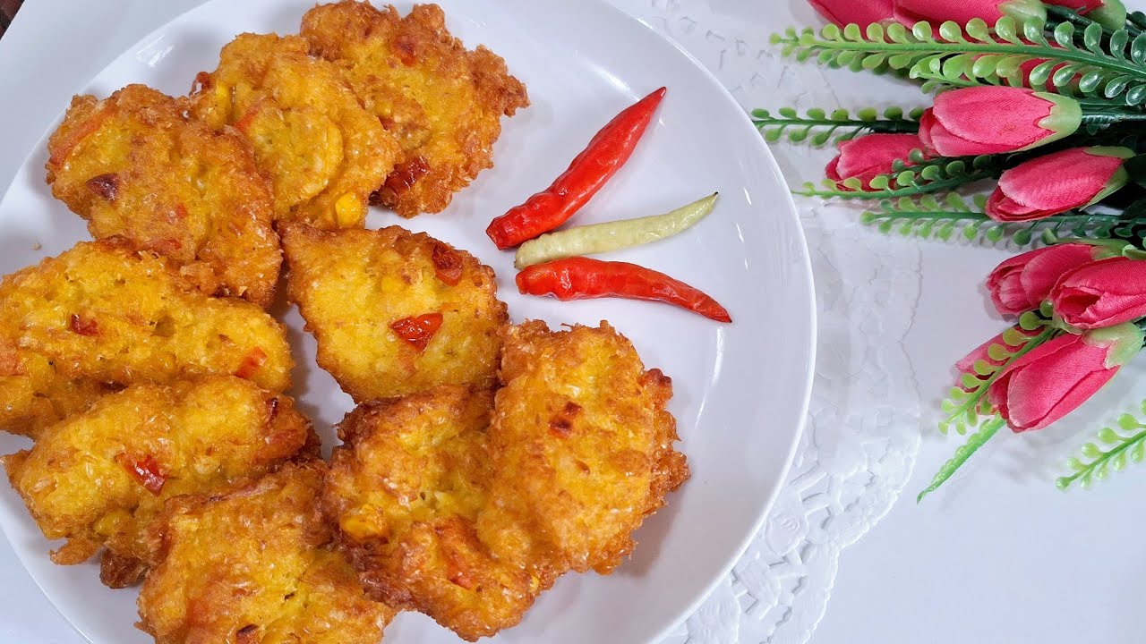 Family recipe..corn fritters..delicious and savory snack..addictive