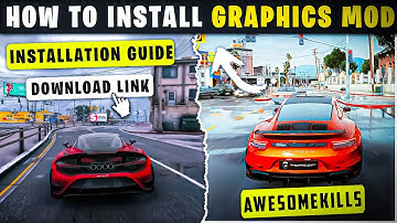 🔥How To Install Awesomekills Graphics In GTA V ✅- 2024 (With Shaders)