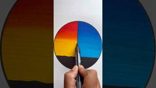 ✅️ Reverse play ✅️ Easy Painting with Brush Pen for Kids #painting #kids #art