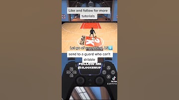 easy dribbling moves to get open in nba 2k22 #shorts