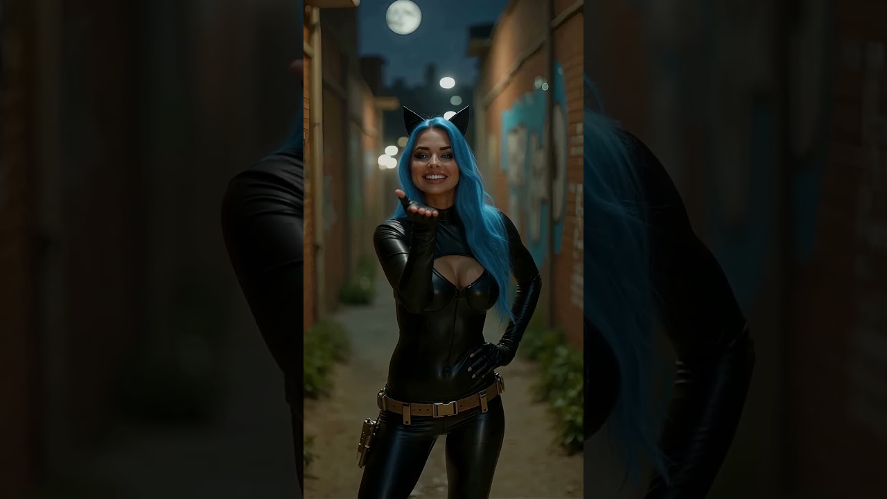 Celebrating Halloween Night Cat Burglar Style!