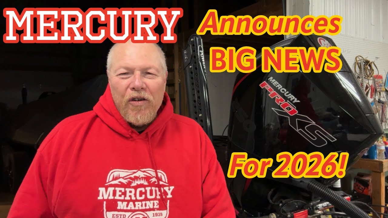 Big Announcement from Mercury Marine to Start 2026