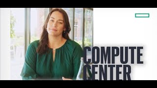 HPE Partner Ready Vantage Compute Center