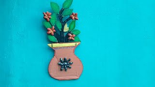 Beautiful wall hanging idea || Home decor craft || Easy to make it ||