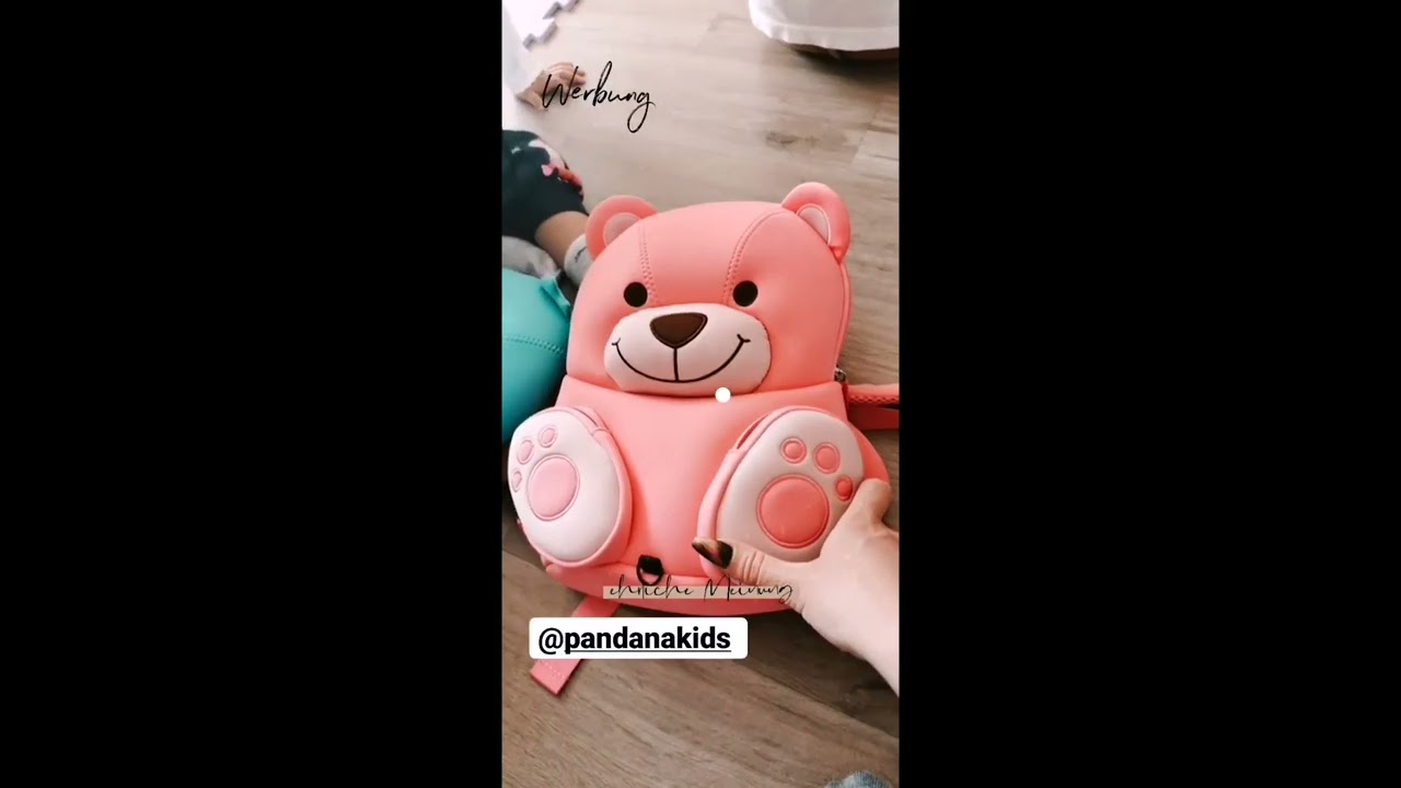 Rucksäcke für Kinder im Test bei echten Mamas - Kinderrucksack Bella Bär und Hubert Hund von Pandana