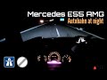 Mercedes E55 AMG w210 - Fast night drive on Autobahn POV