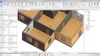 CIVIL-RESDESIGN: REVIT paint colors, split face, painting walls