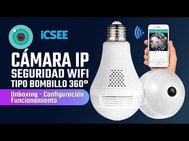 Sumamente elegante alto Seis Cámara de Seguridad Tipo Bombillo V380PRO | Configuración - YouTube