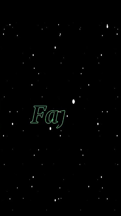 story wa NAMA FAJAR