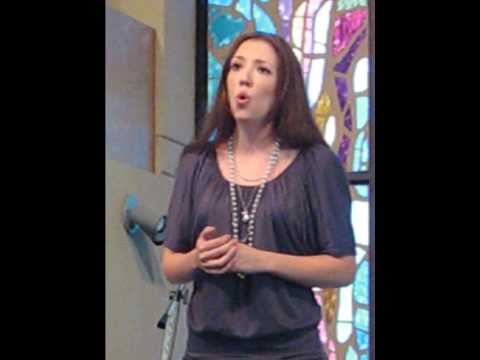 Michelle Ferguson Singing O Mio Babbino Caro From Gianni Schicchi By Puccini