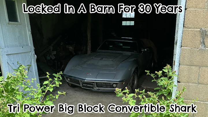 Pulling A 1968 Corvette 427 435hp Out Of It's 30 Y...