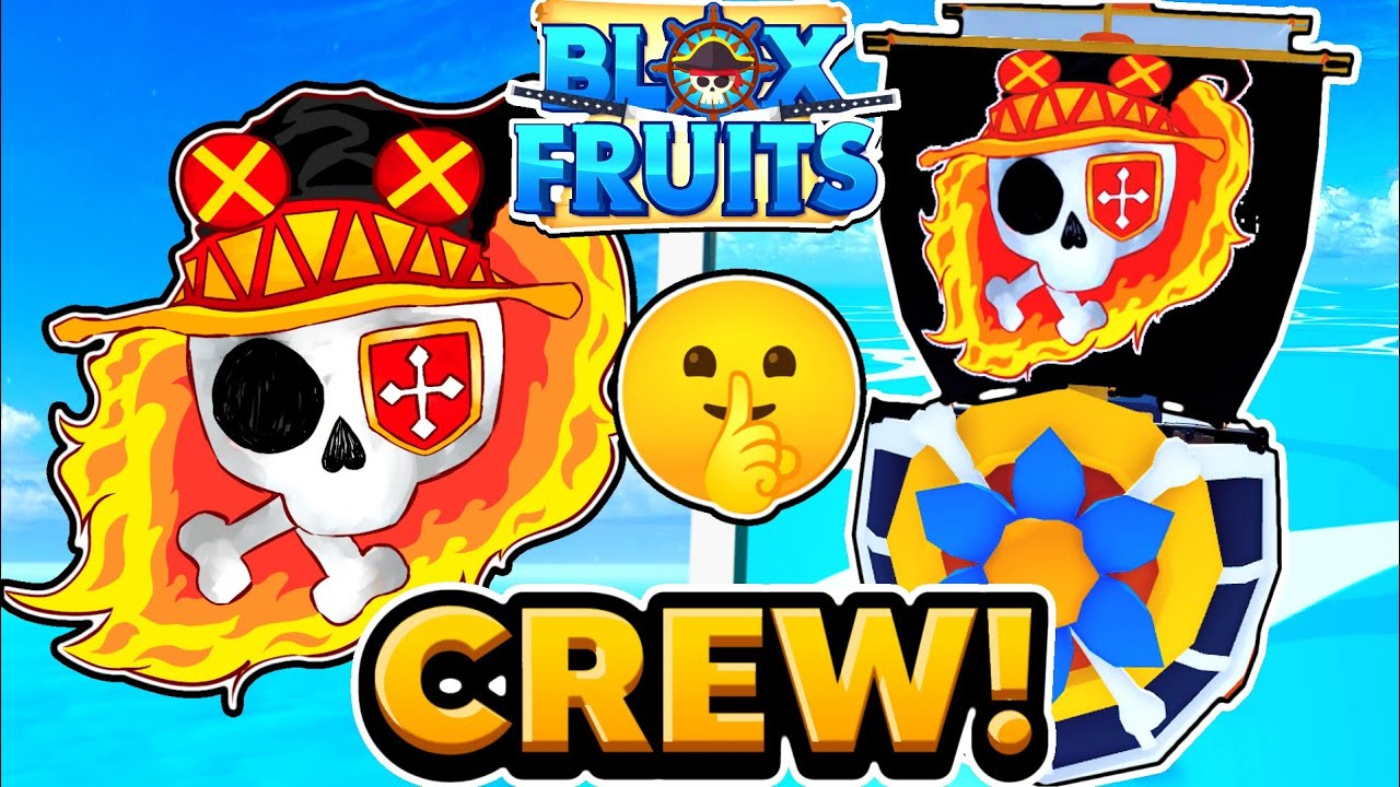minha nova crew, link na bio #bloxfruits #crew #tripulação #skill #pvp