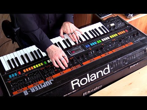 The Roland Jupiter 8 In Action