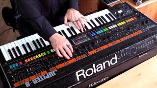 The Roland Jupiter 8 In Action