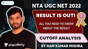 UGC NET 2022 | Final Result Out | Cut Off Analysis | Unacademy NTA-UGC NET