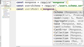 Creating Mongoose user Model to communicate with Mongo DB user collection cs4550 sp20 12212
