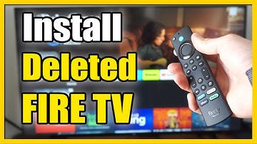How to Find Deleted Apps & Install them on Amazon Fire TV (Reinstall Method)