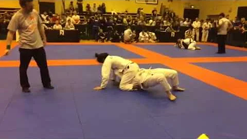 Maureen Pollack wins Gold at Big Apple JiuJitsu Op...