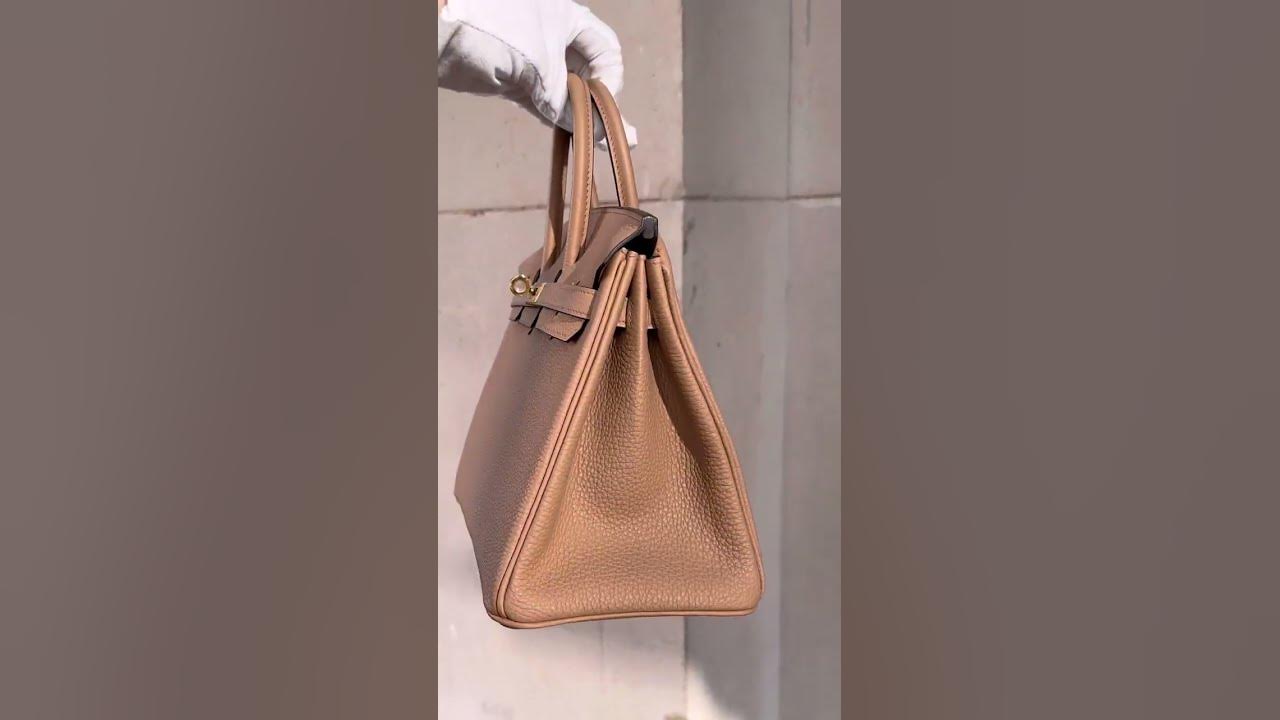 Hermes Birkin 25cm Chai in Togo with Gold hardware 