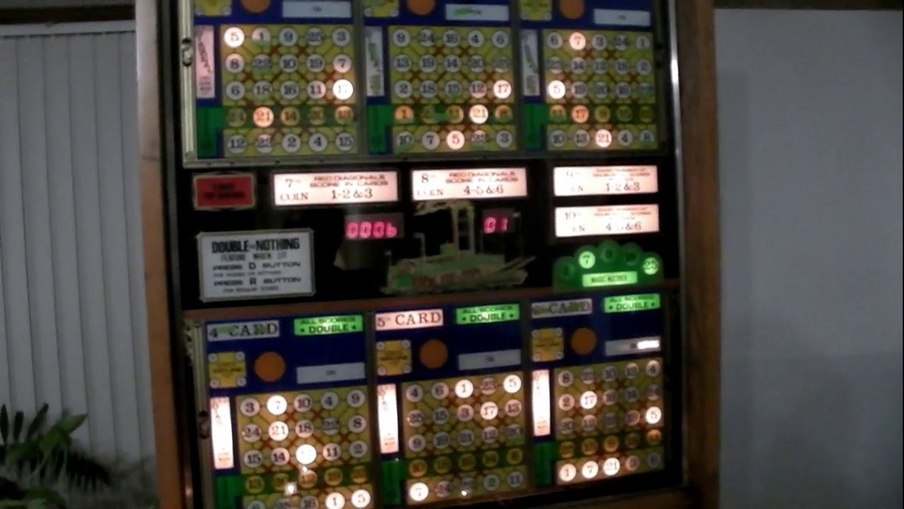Sirmo New Orleans Bingo Pinball Top Number Feature And Scoring YouTube