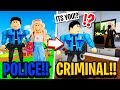 POLICE Dad VS CRIMINAL Mom in Roblox BROOKHAVEN Rp!!