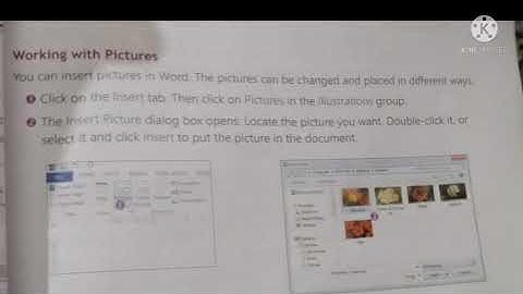 class-5 Computer ( 5. Tables and Graphics in Word ) part -4