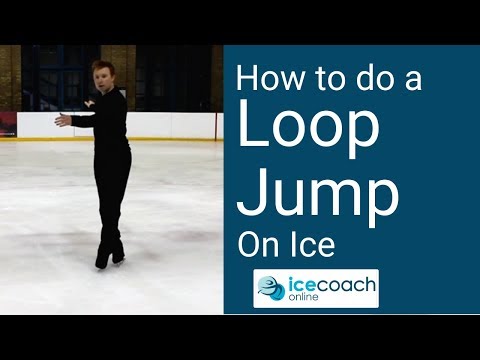 Learn how to do a Loop Jump on Ice  Skating Turotial by Ice Coach Online!