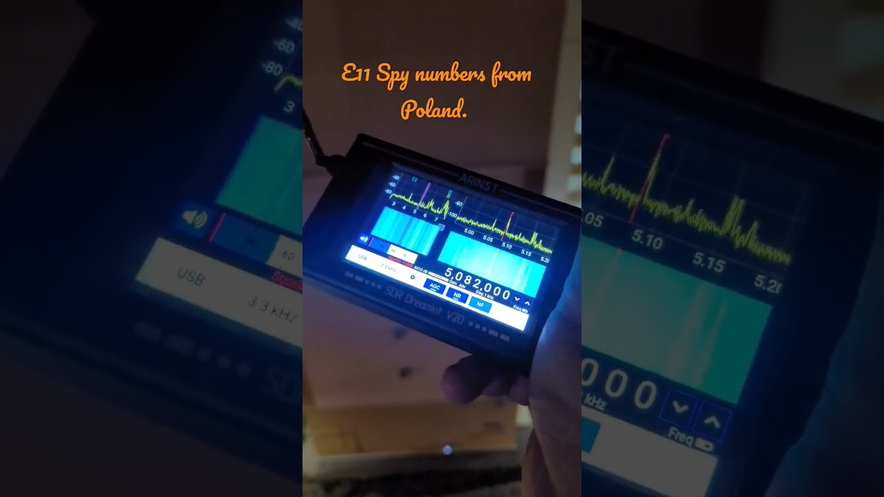 E11 "Oblique"  Spy number Station. (5082kHz USB). 