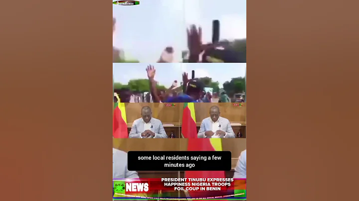 President Tinubu Expresses Happiness Nigeria Troops Foil Coup In Benin