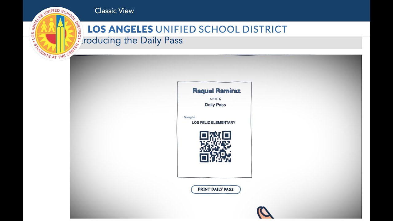 daily pass lausd