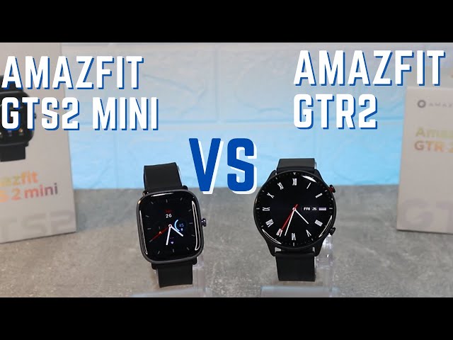 Amazfit GTR 2 vs GTS 2 vs GTS 2 Mini vs GTR 2e vs GTS 2e: Review &  Comparison - Gizmochina