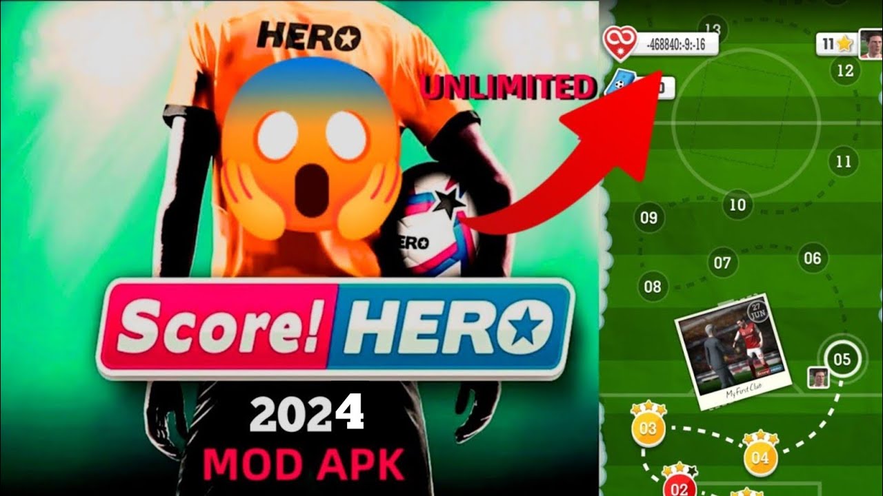 Score Hero 2 (2024)Mod APK Download Unlimited Health And Energy
