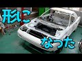 ボディの内側塗装とパネル類の取付で遂に車の形に!【#29 MR2】