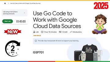 Use Go Code to Work with Google Cloud Data Sources