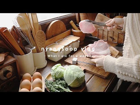 Daily life living alone cooking winter three proper meals a day at Ghibli kitchen