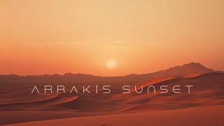 ARRAKIS SUNSET - Ambient Music Inspired by Dune: Part Two - Ethereal Desert Soundscape
