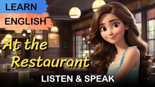 Ordering Food at a Restaurant  | Improve Your English | English Listening Skills  Speaking Skills