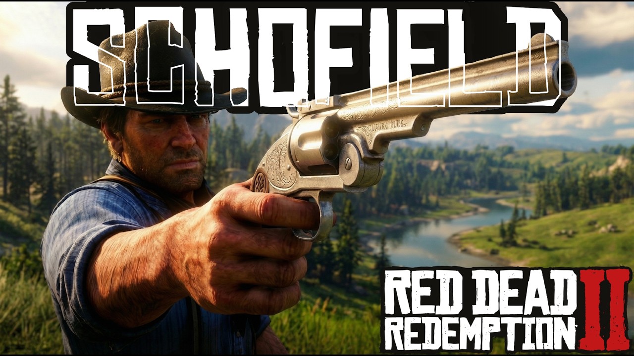  O MELHOR REVOLVER DE RDR2 (SCHOFIELD) tutorial atualizado!