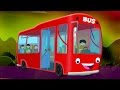 Колеса на автобусе | Детского стишка | Nursery Rhyme For Kids | Wheels on the Bus