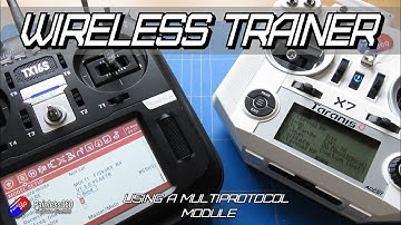 Wireless Trainer Setup using a 4-in-1 Module (FrSky D16 radio and Crossfire too!)
