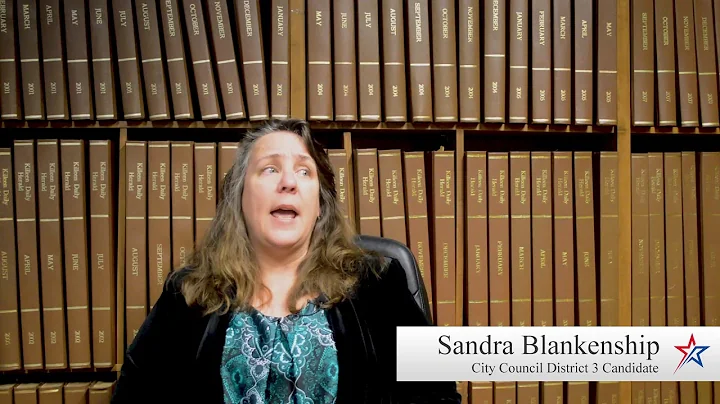 Candidate Video: Sandra Blankenship District 3