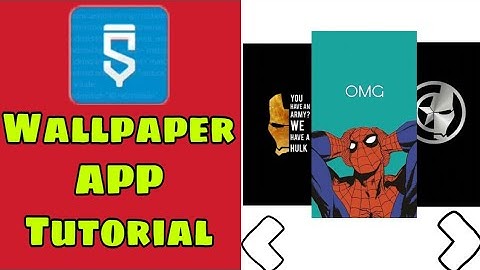 How to Make a Wallpaper App In SKETCHWARE(with menu)