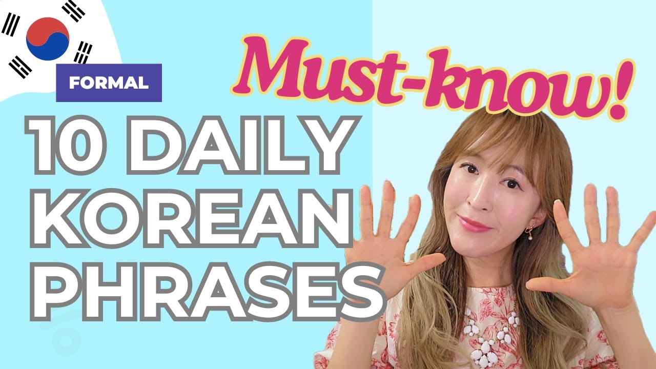 Master Formal Korean Phrases Quickly!  #korean #seoul #learnkorean
