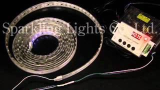 RGBで光の流れるLEDテープライト_プログラムNo.075 RGBで光の流れるLEDテープライト_プログラムNo.075
