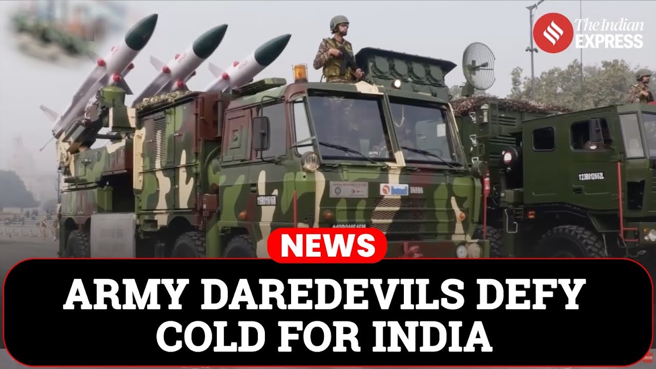 WATCH: Braving Cold and Fog, Army Daredevils Rehearse on Kartavya Path Ahead of Republic Day