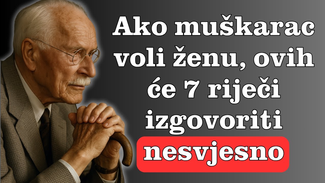 Kad muškarčevo srce pripada ženi, 7 riječi nenamjerno izleti iz uma | Carl Jung