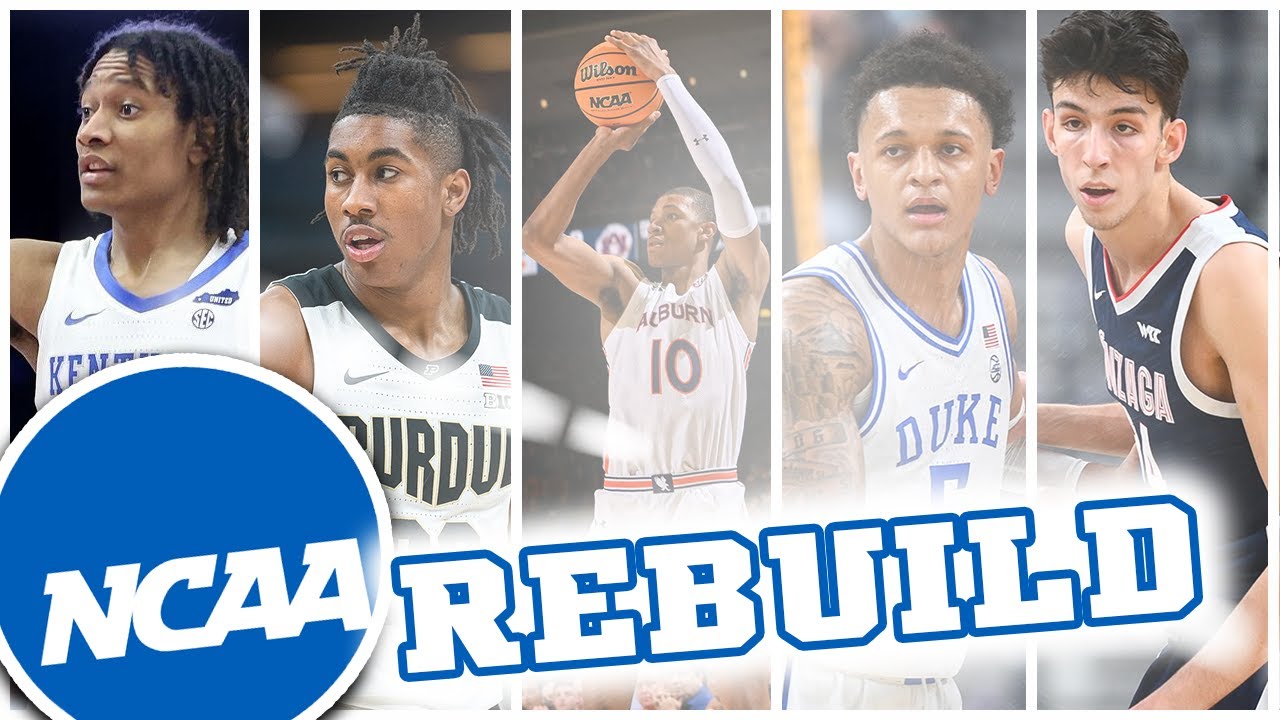 COLLEGE BASKETBALL REBUILD Drafting the Entire Lineup NBA 2K22 Next