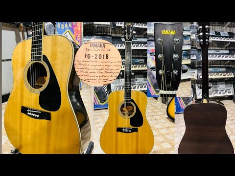 Yamaha FG-201B jumbo acoustic guitar Made in Japan Wilsons music