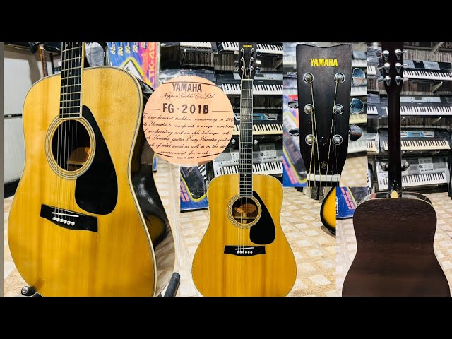 Yamaha FG-201B jumbo acoustic guitar Made in Japan Wilsons music